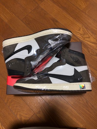 Travis Scott × Nike Air Jordan 1 Retro High OG TS SP "Sail/Dark Mocha"