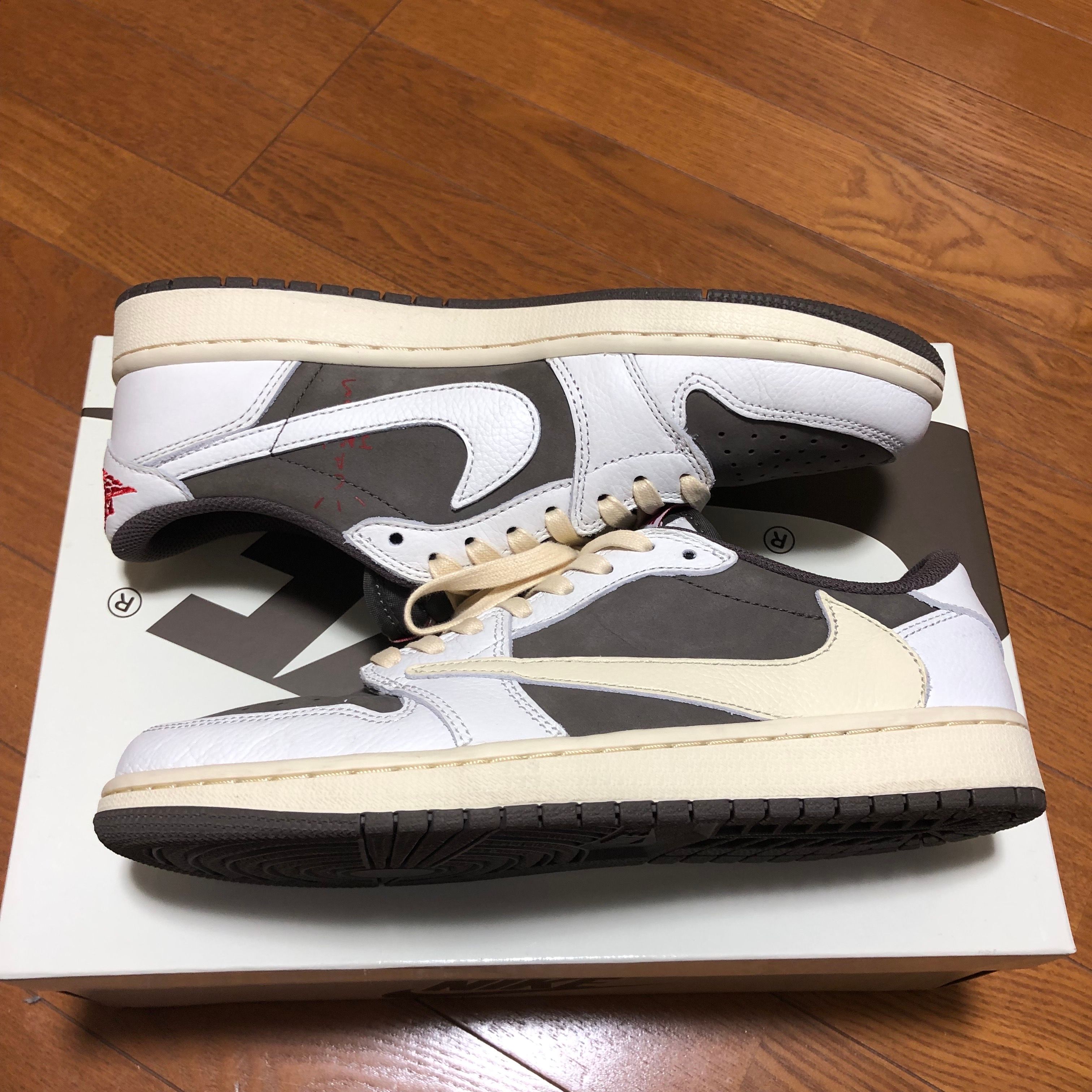 Travis Scott × Nike Air Jordan 1 Low OG SP "Reverse Mocha/Sail and Ridgerock"