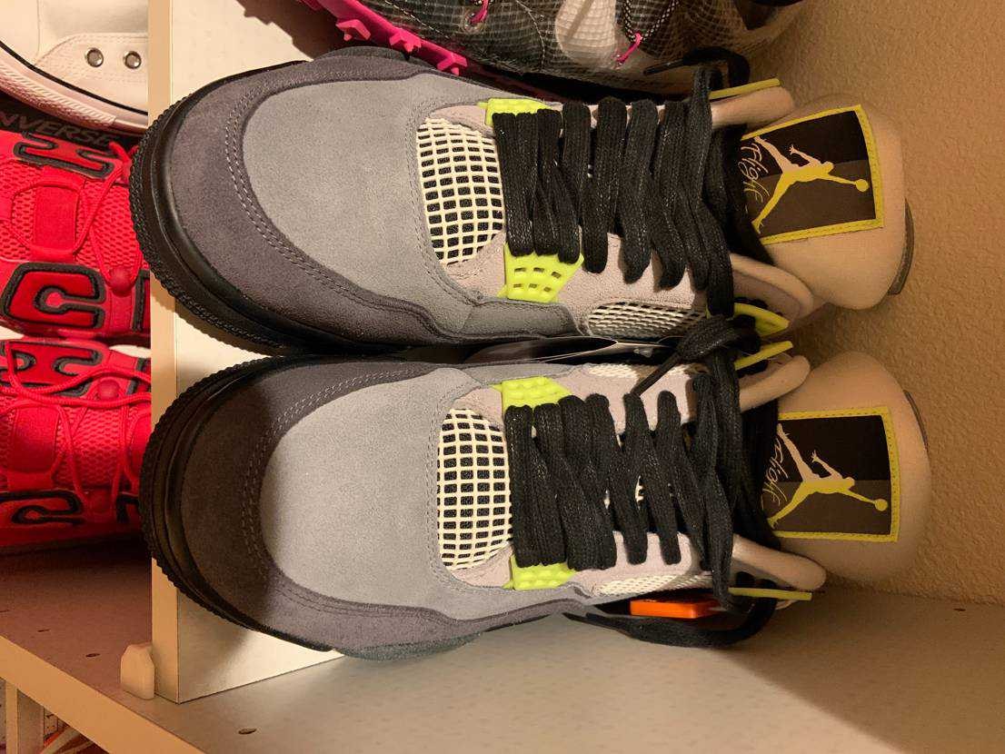 NIKE AIR JORDAN 4 RETRO LE "NEON"