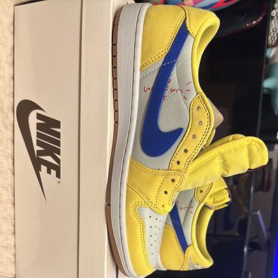 Travis Scott × Nike Women's Air Jordan 1 Retro Low OG "Canary"