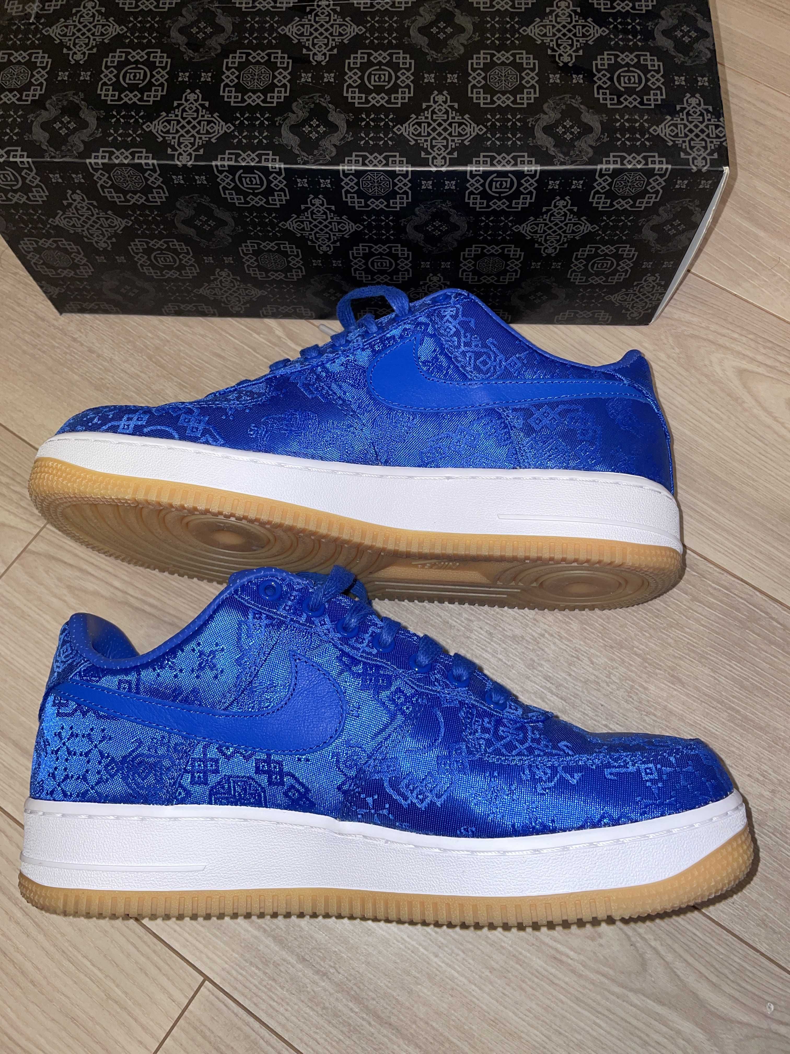 CLOT × Nike Air Force 1 Low "Blue"