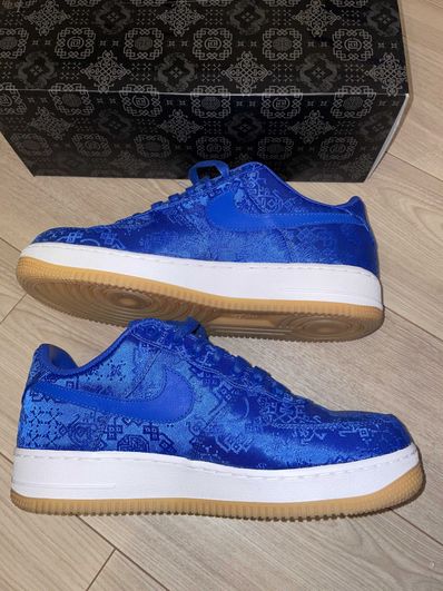 CLOT × Nike Air Force 1 Low "Blue"
