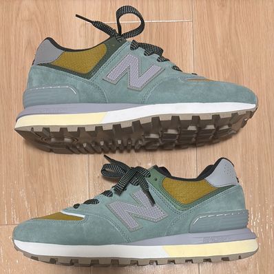 Stone Island × New Balance 574 Legacy "Green Clay"