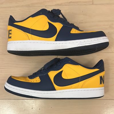 Nike Terminator Low "University Gold and Navy/Michigan"