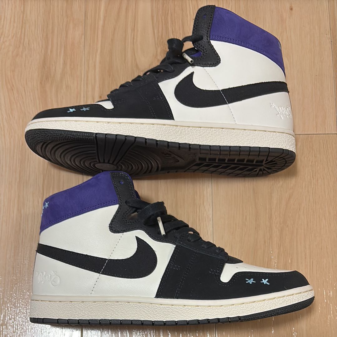 Opium Paris × Nike Women's Jordan Air Ship SP "Sail/Blue Chill/Black"