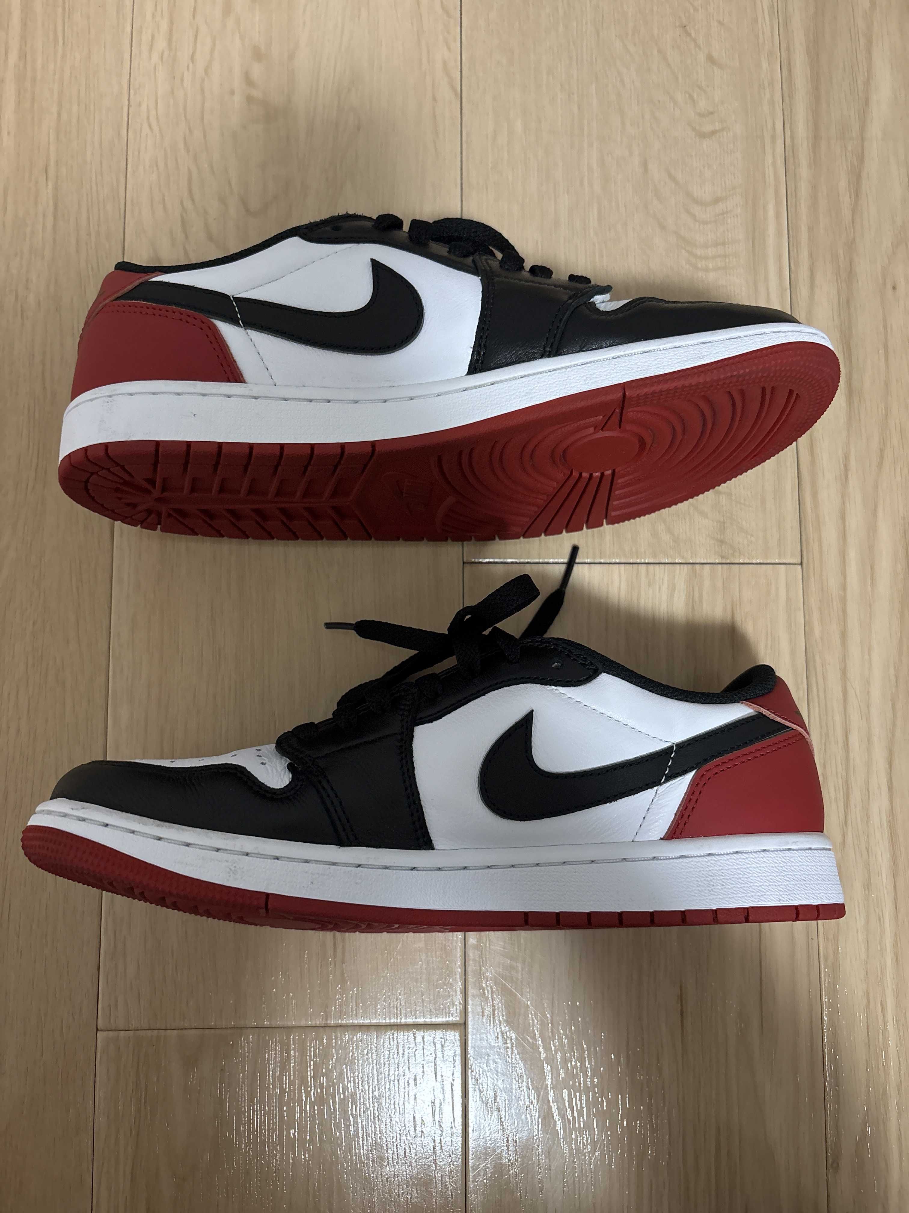 Nike Air Jordan 1 Retro Low OG "Black Toe"
