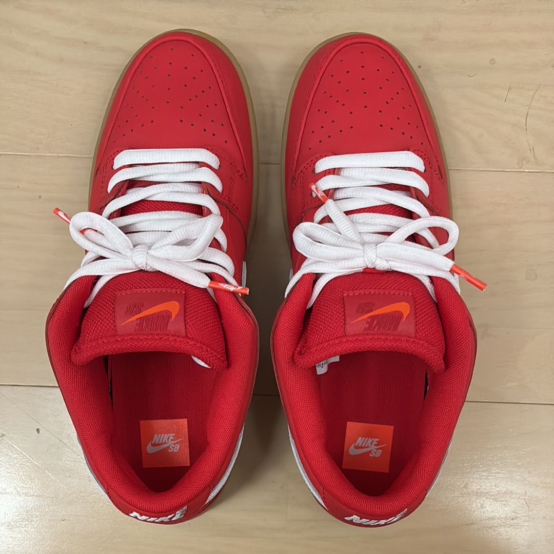Nike SB Dunk Low Pro ISO Orange Label "University Red Gum"