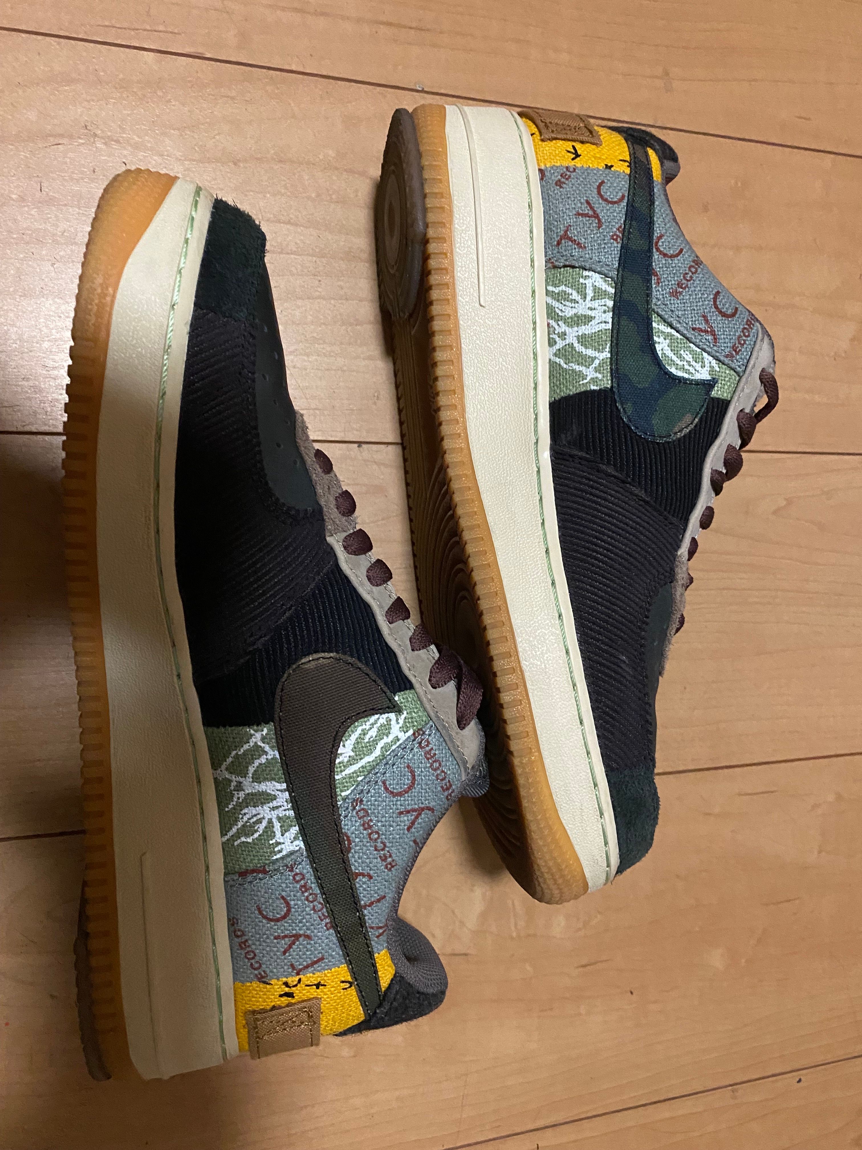 Travis Scott × Nike Air Force 1 Low Cactus Jack "Multi Color"