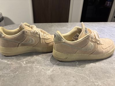 Stussy × Nike Air Force 1 Low "Fossil Stone"