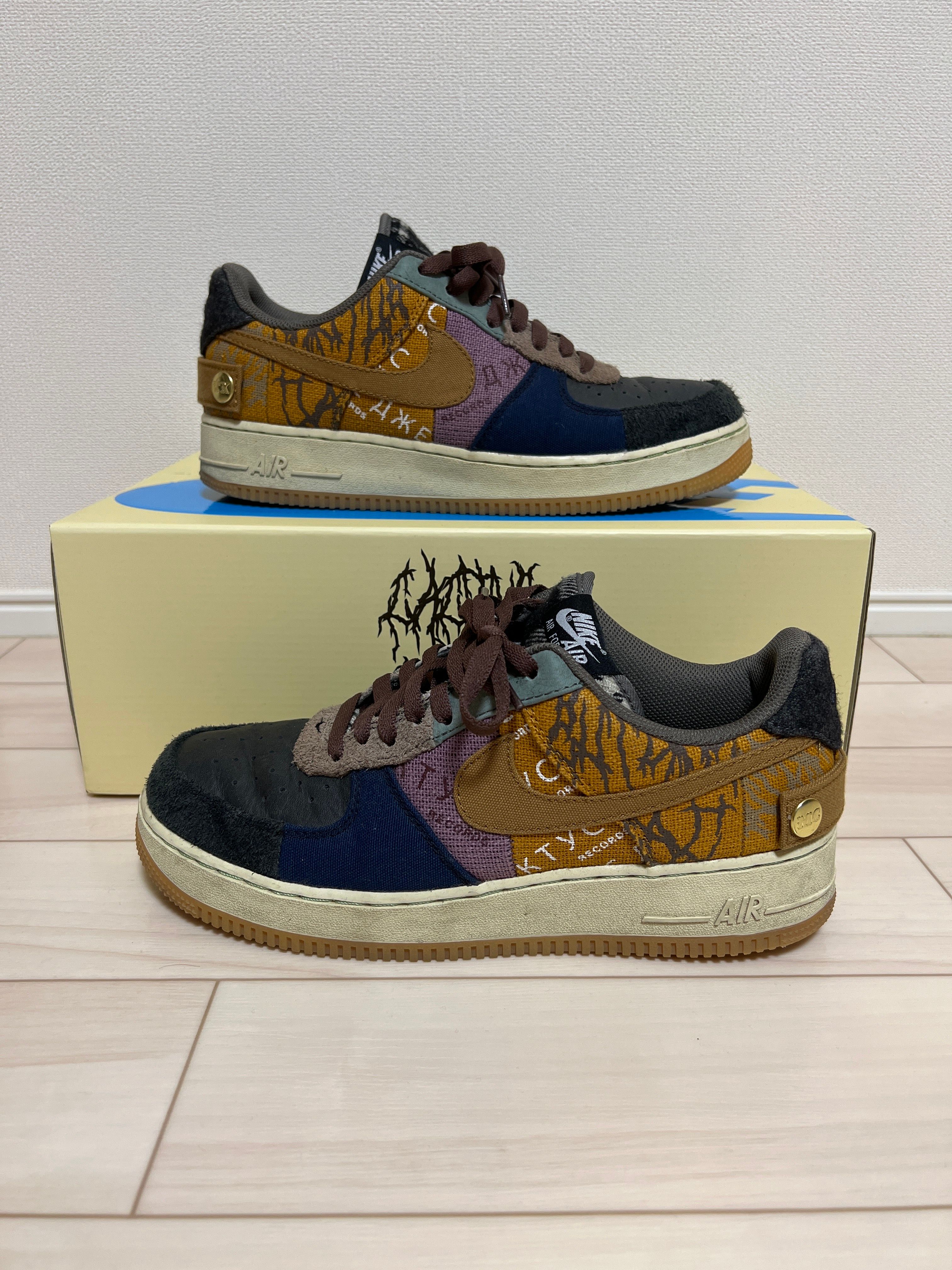 Travis Scott × Nike Air Force 1 Low Cactus Jack "Multi Color"