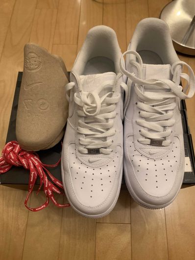 Supreme × Nike Air Force 1 Low "White"