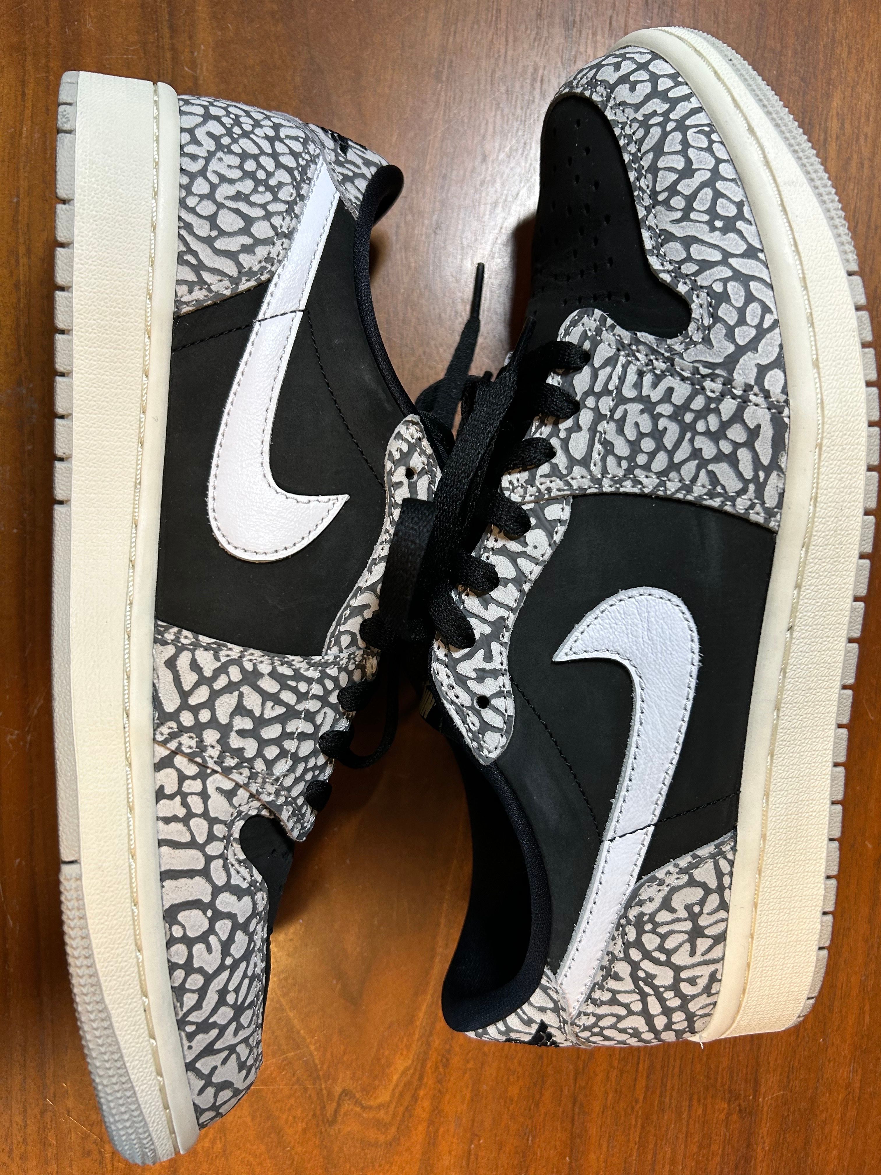 Nike Air Jordan 1 Retro Low OG "Black Cement"