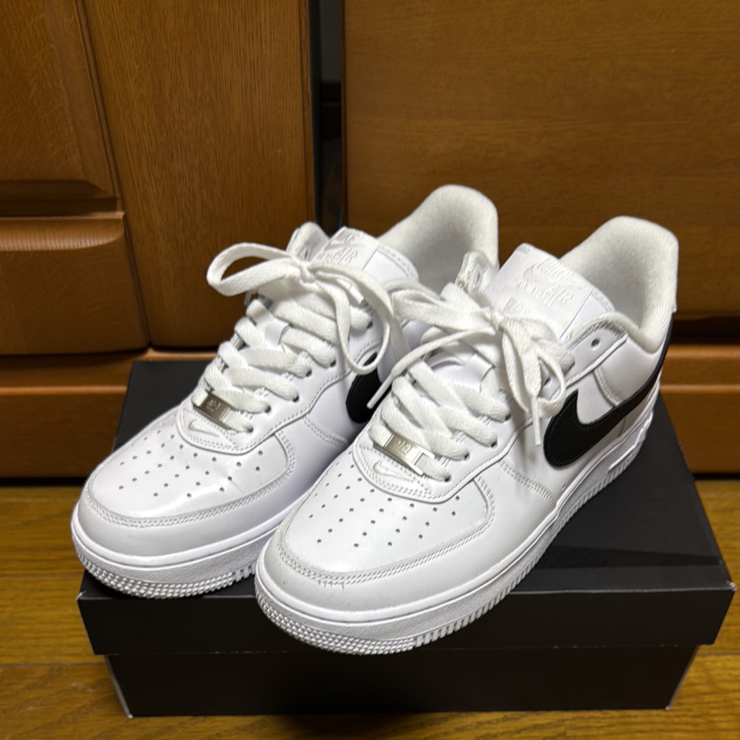 Supreme × Nike Air Force 1 Low "White/Black"