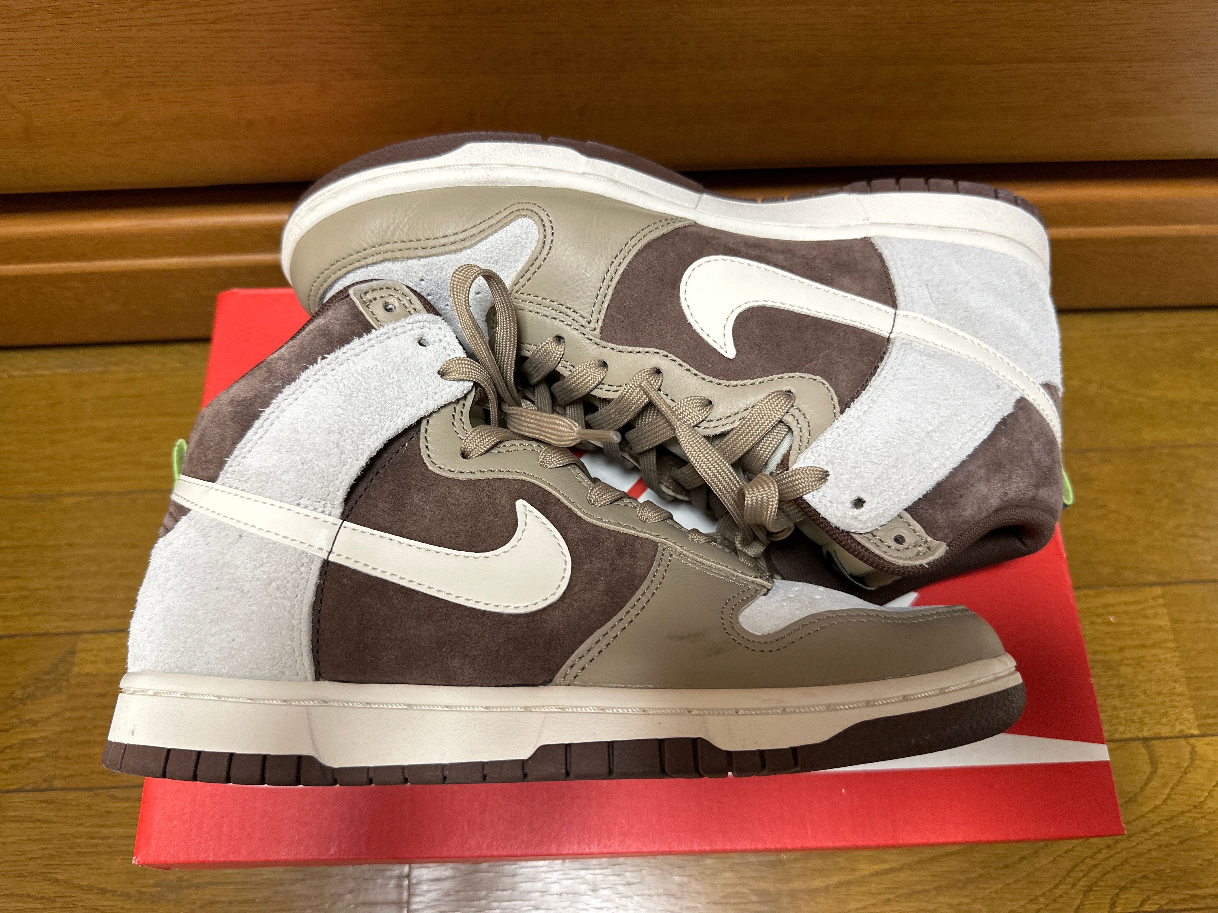 Nike Dunk High PRM "Light Chocolate"