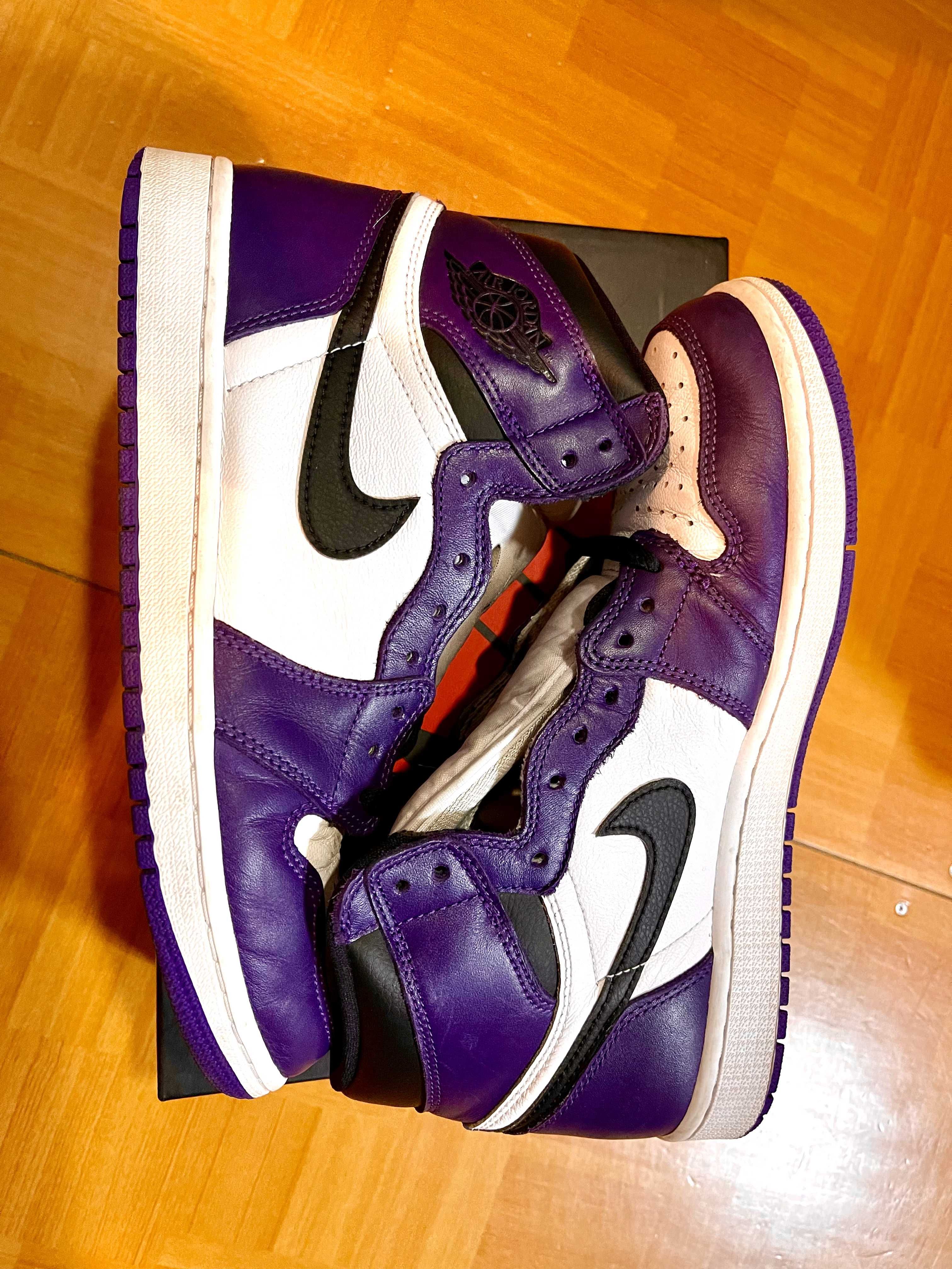 Nike Air Jordan 1 Retro High OG "Court Purple White/Black" (2020)   