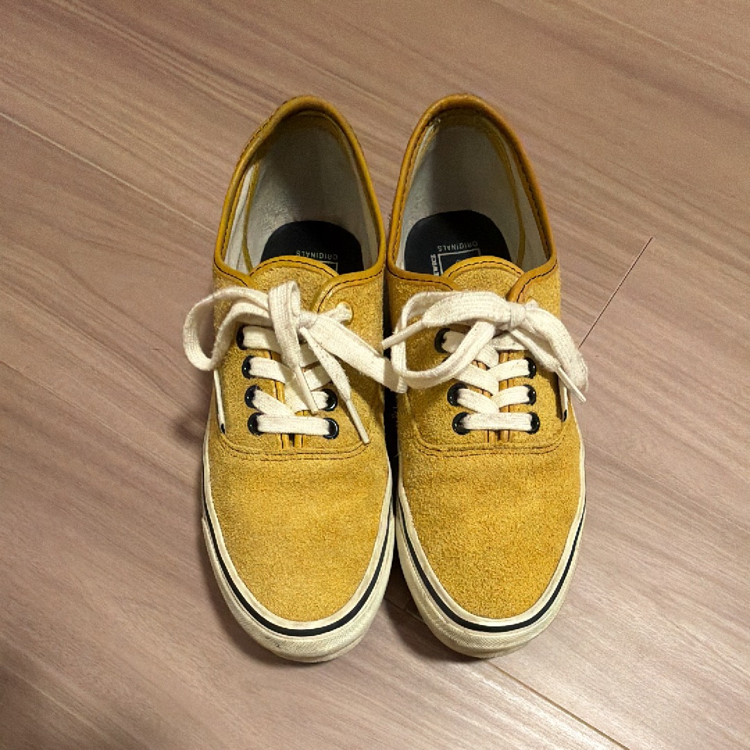 Vans Vault × Julian Klincewicz OG Authentic SP LX "Hairy Suede & Nugget Gold"