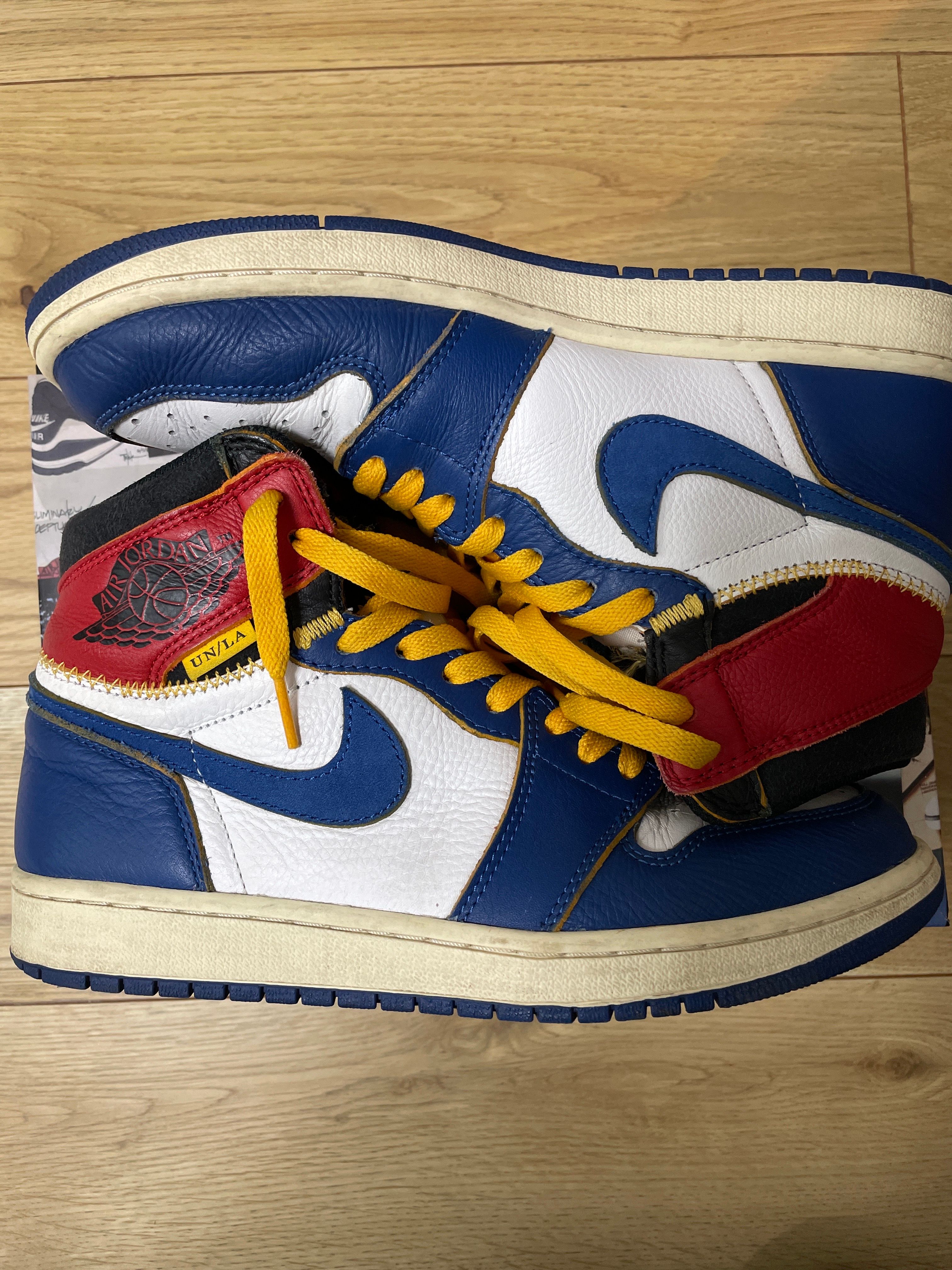 Union × Nike Air Jordan 1 Retro High OG NRG "Storm Blue/Varsity Red"
