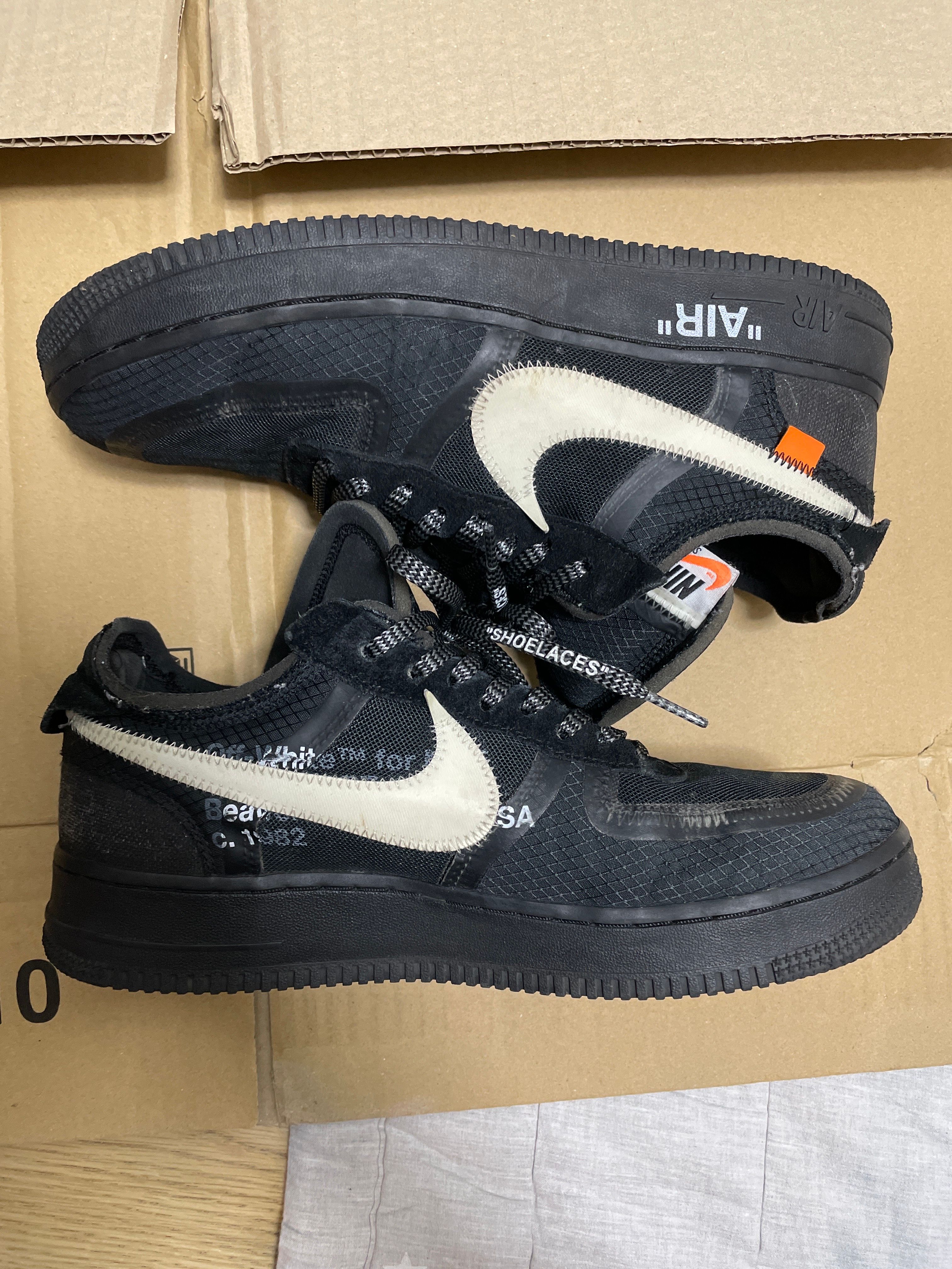 Off-White × Nike Air Force 1 Low "Black"