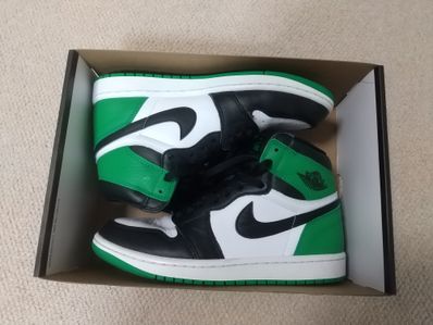Nike Air Jordan 1 Retro High OG "Celtics/Black and Lucky Green" (2023)