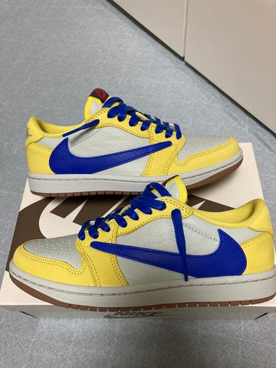 Travis Scott × Nike Women's Air Jordan 1 Retro Low OG "Canary"