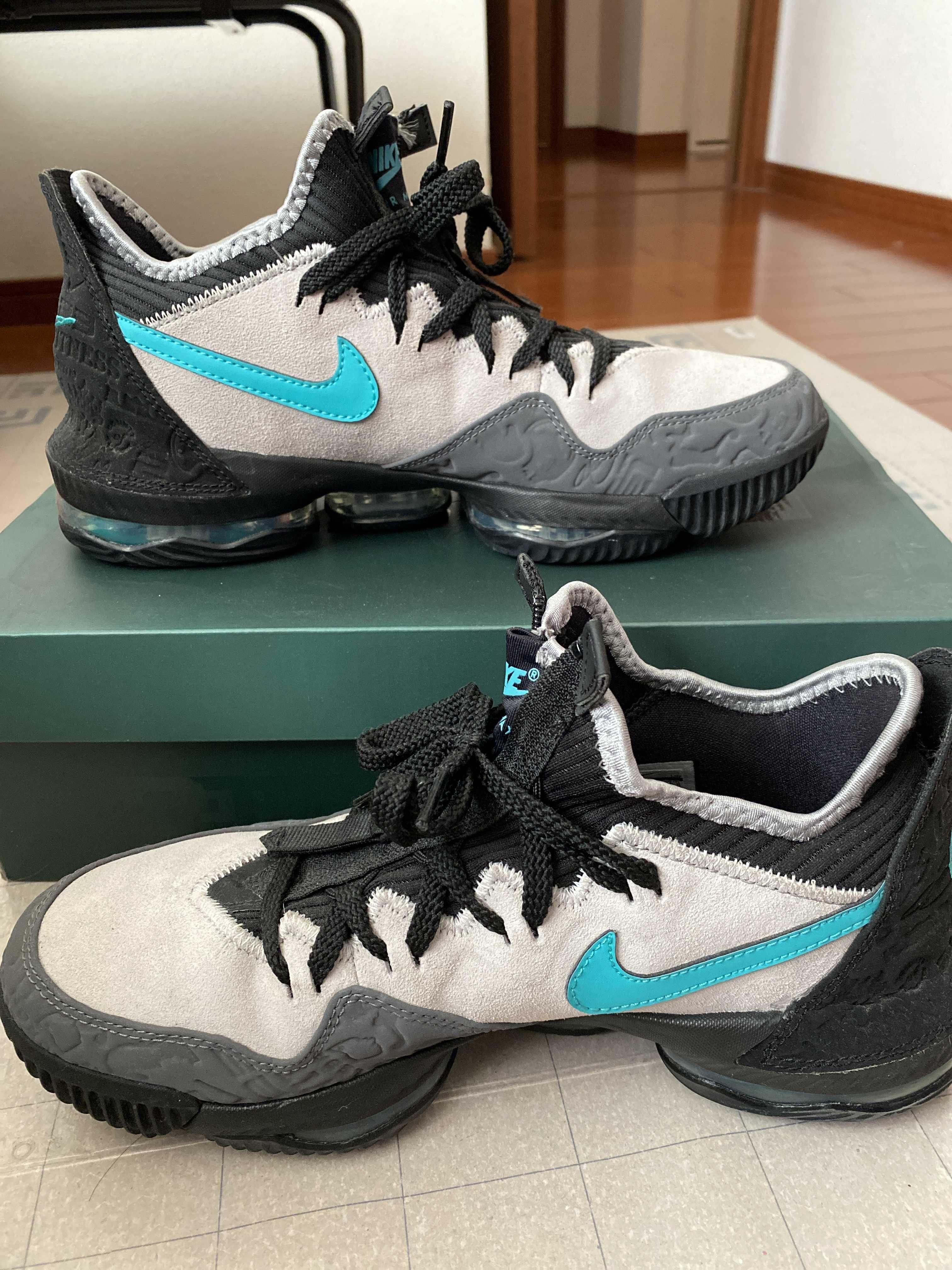 atmos × Nike LeBron 16 "Clear Jade"