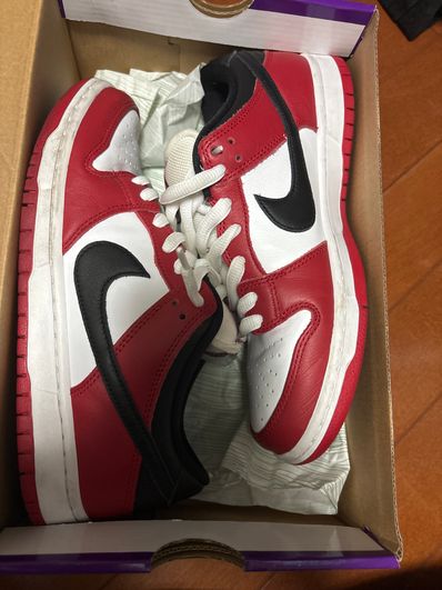 Nike SB Dunk Low Pro "J-Pack Chicago/Varsity Red and White"