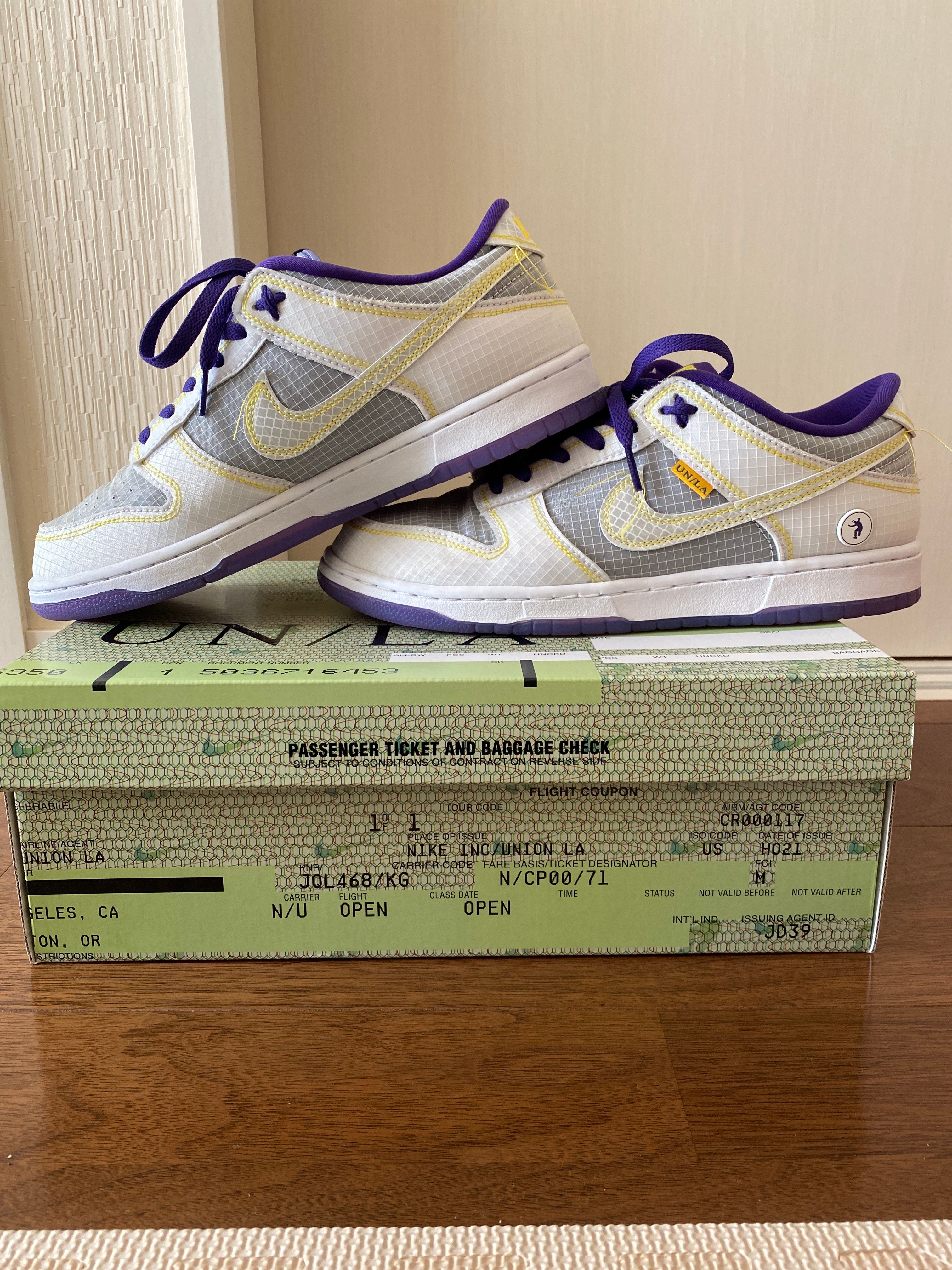 UNION × Nike Dunk Low "Court Purple"