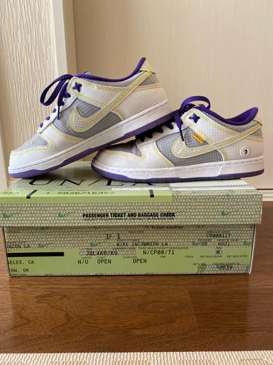 UNION × Nike Dunk Low "Court Purple"