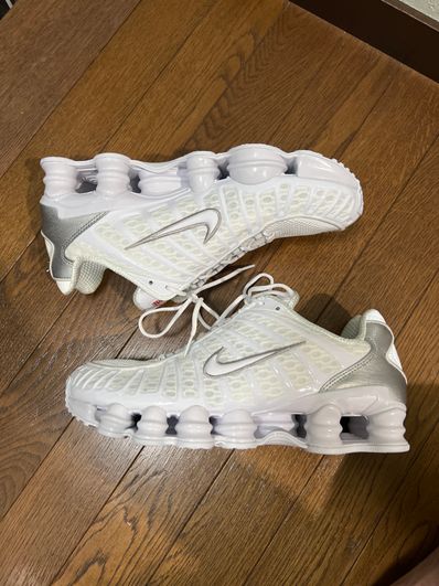 Nike Women's Shox TL "White and Max Orange"