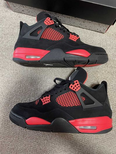 Nike Air Jordan 4 "Red Thunder/Crimson"