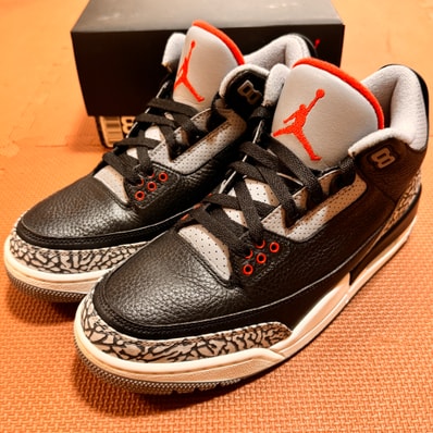 Nike Air Jordan 3 Retro OG "Black Cement" (2018)