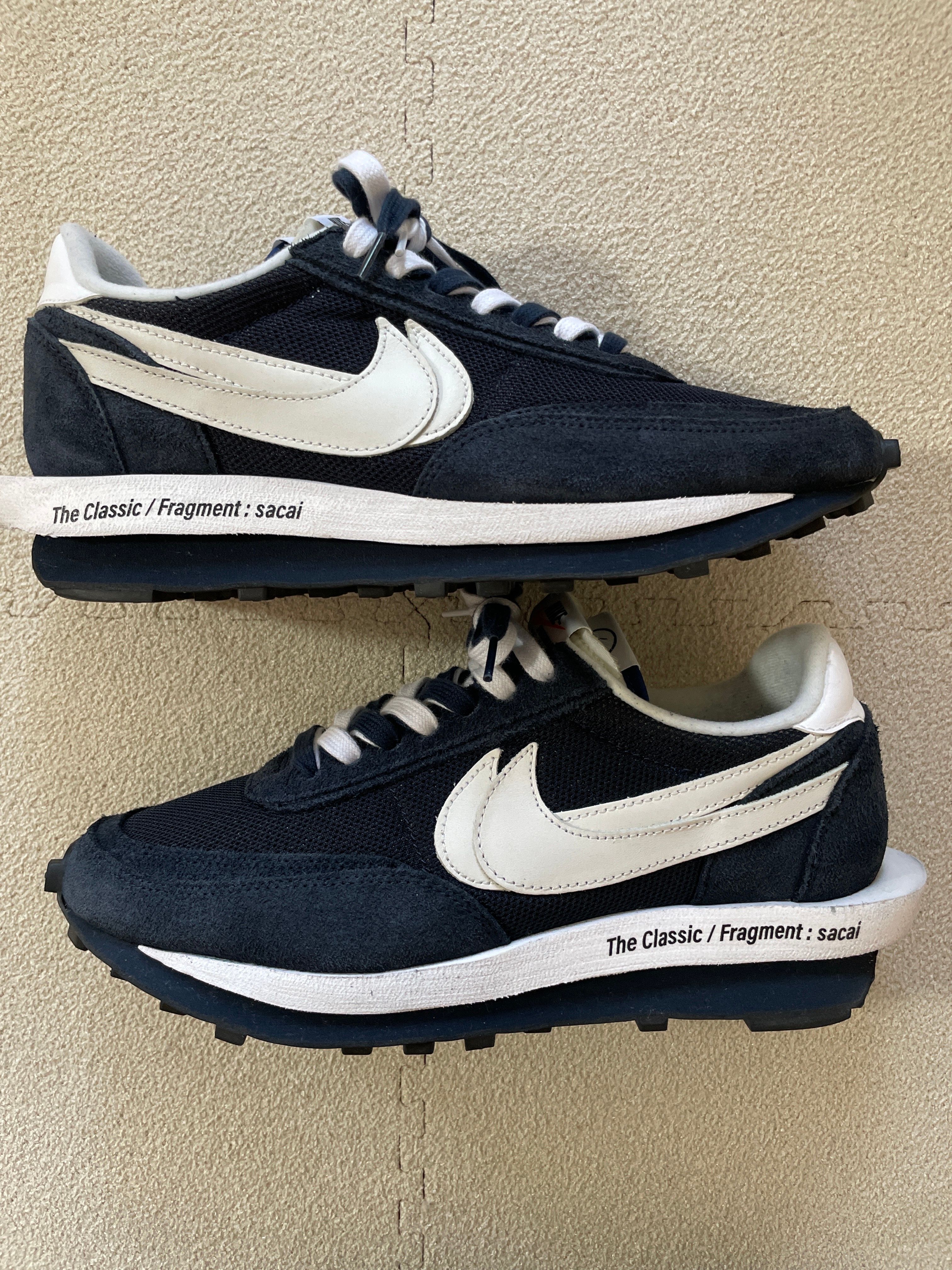 Fragment × sacai × Nike LD Waffle "Blackended Blue"