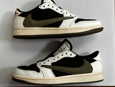 Travis Scott × Nike Women's Air Jordan 1 Low OG "Medium Olive"