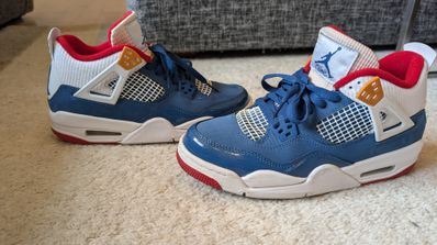 Nike GS Air Jordan 4 "French Blue"