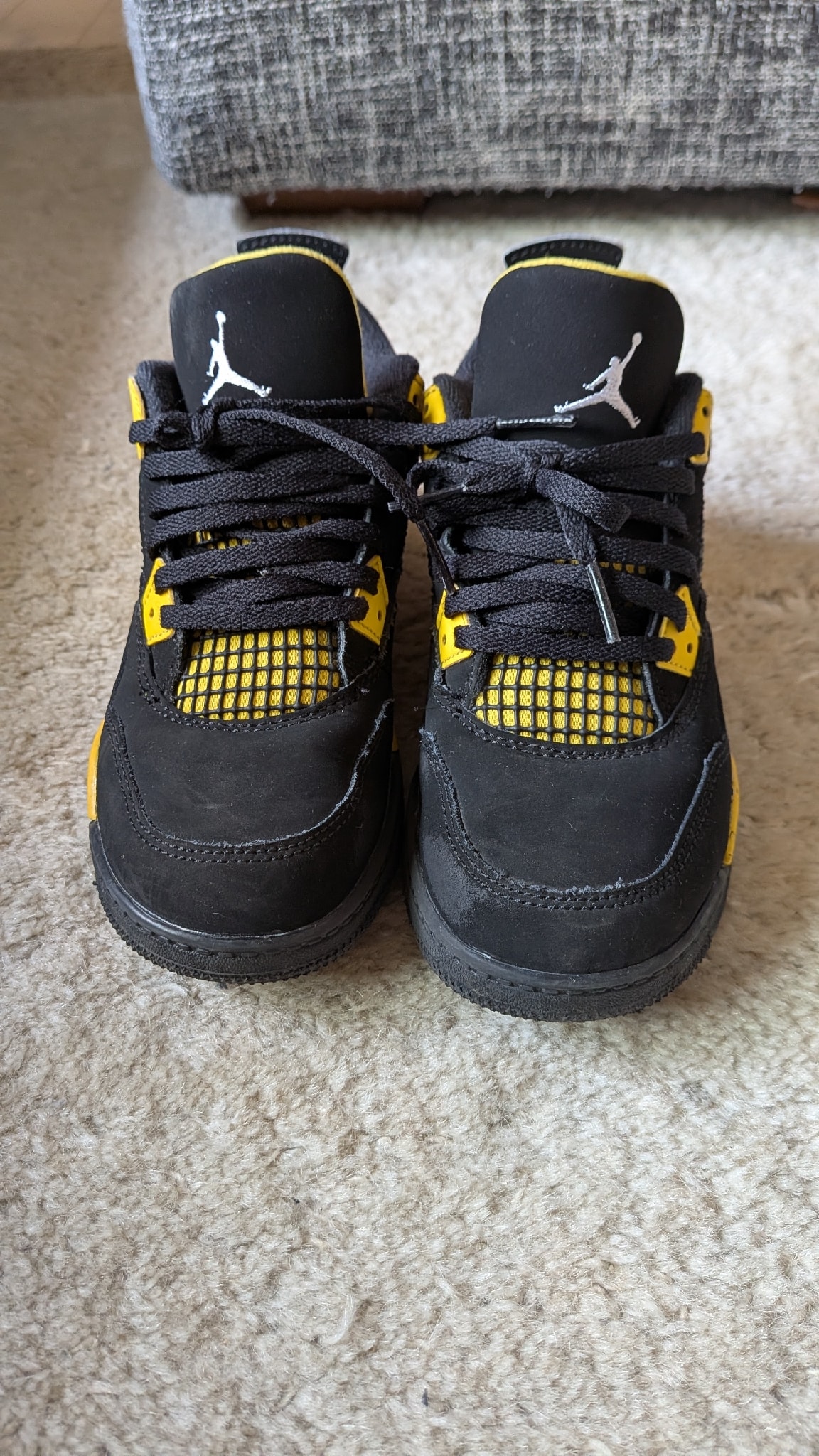 Nike PS Air Jordan 4 Retro "Thunder"(2023)
