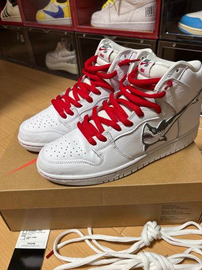 Oski x Nike SB Dunk High "Great White Shark"