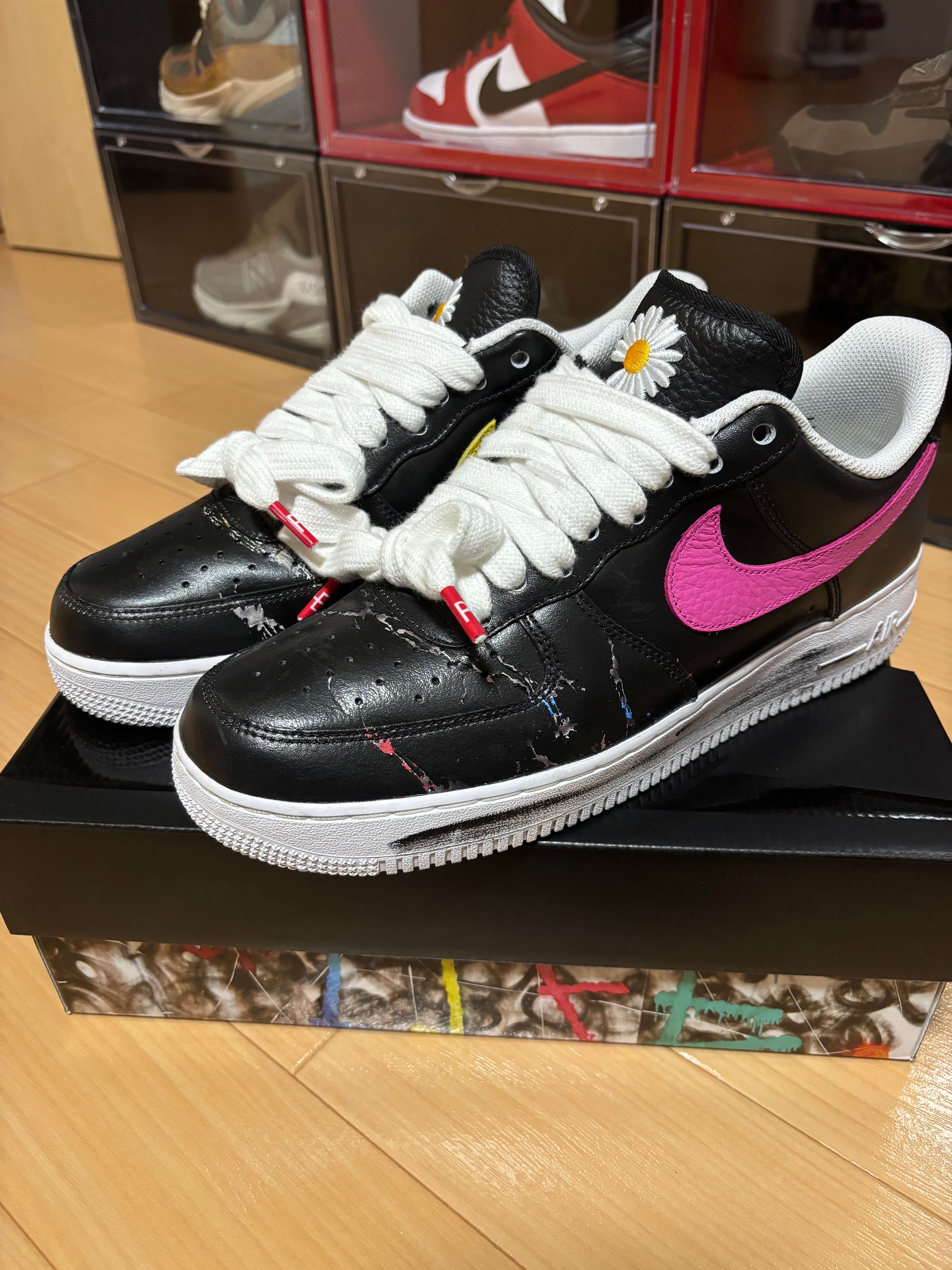 PEACEMINUSONE × Nike Air Force 1 Low '07 Para-Noise 3.0 "Black and Multi-Color" / G-DRAGON