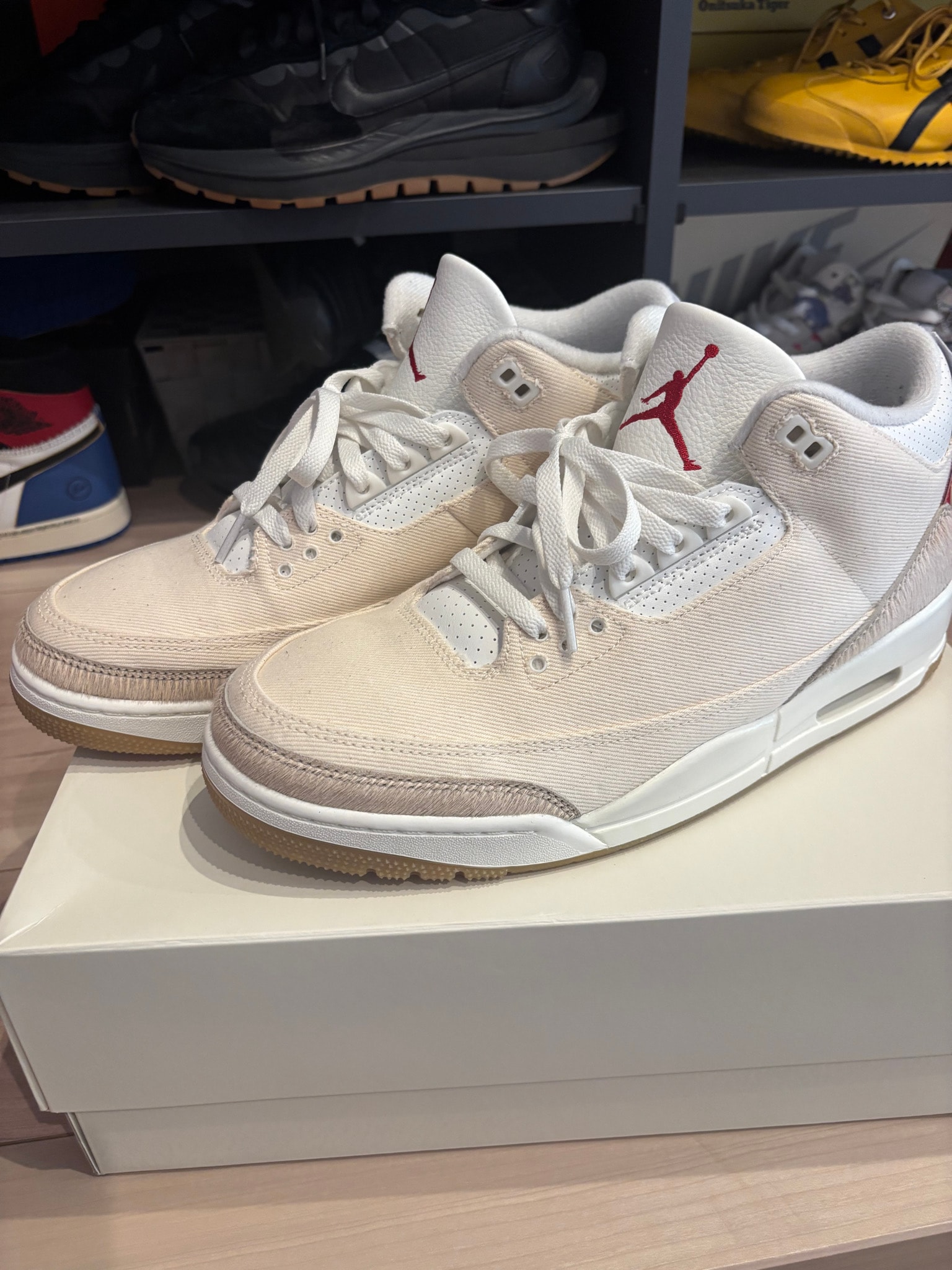 Levi's × Nike Air Jordan 3 Retro SP "Ecru Denim" (LEVI'S Tab)