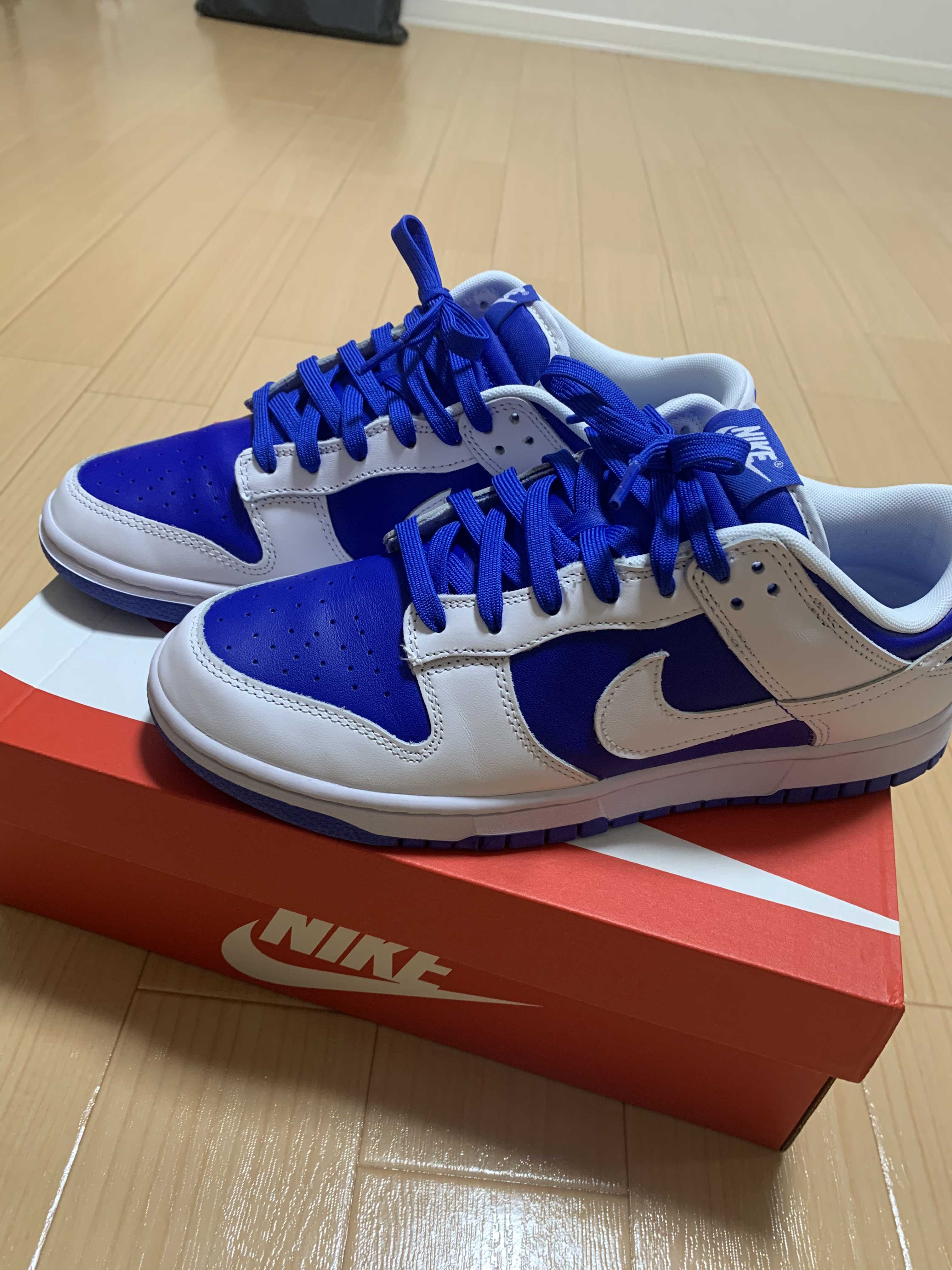 Nike Dunk Low Retro "Racer Blue and White"