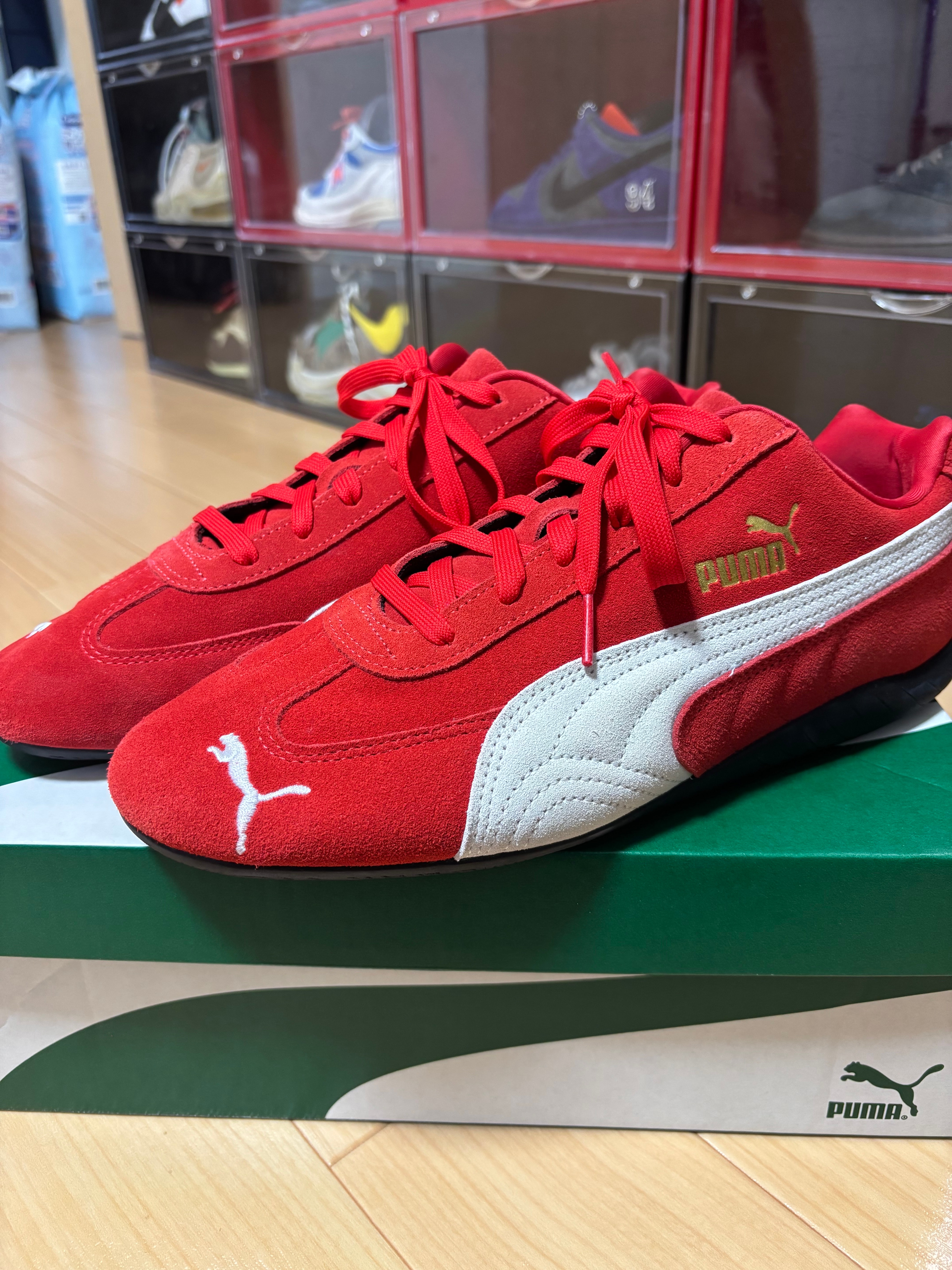 プーマ スピードキャット OG "オールタイムレッド/プーマホワイト"