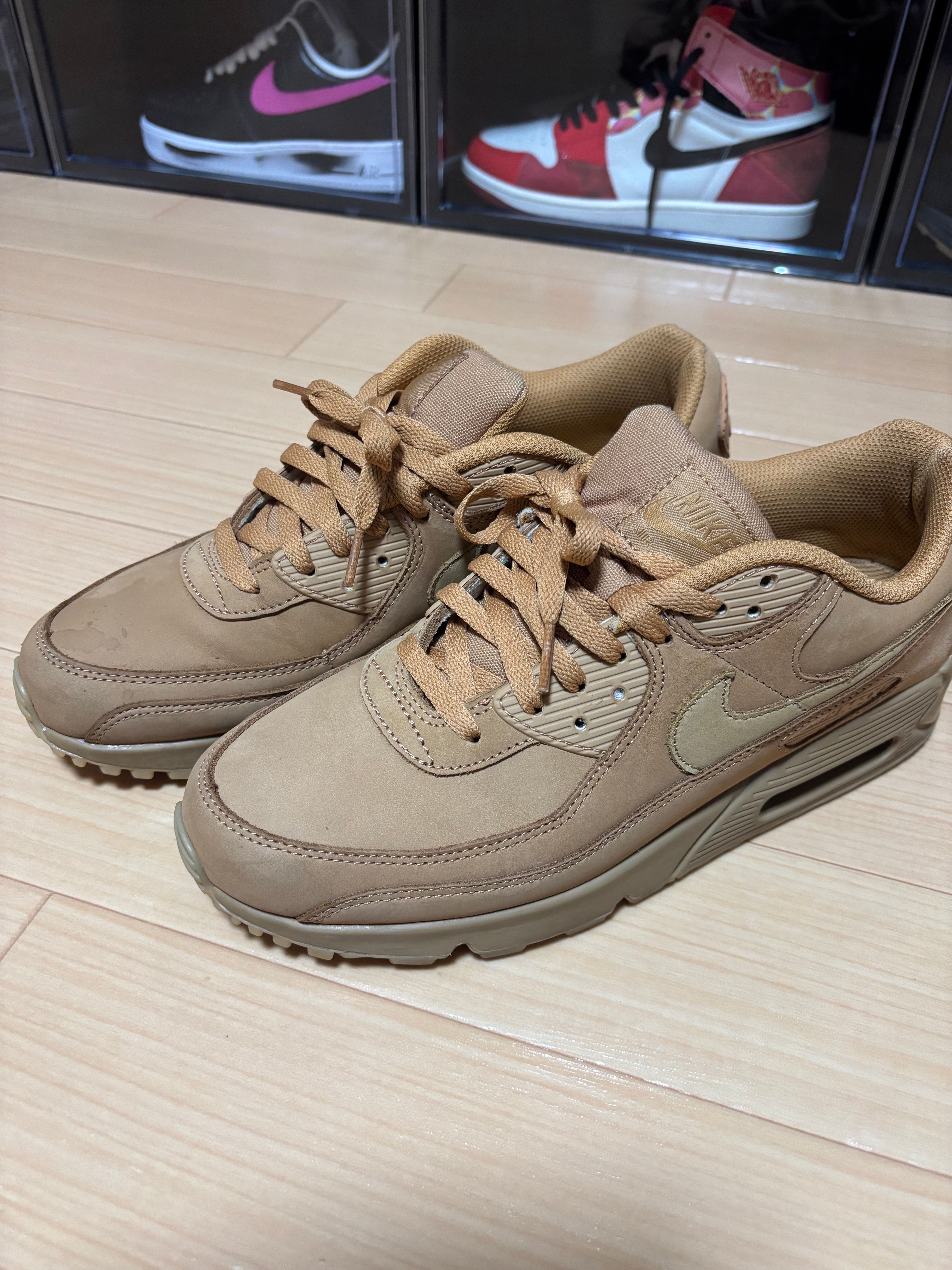 Nike Air Max 90 PRM "Flax/Gum Light Brown/Wheat"