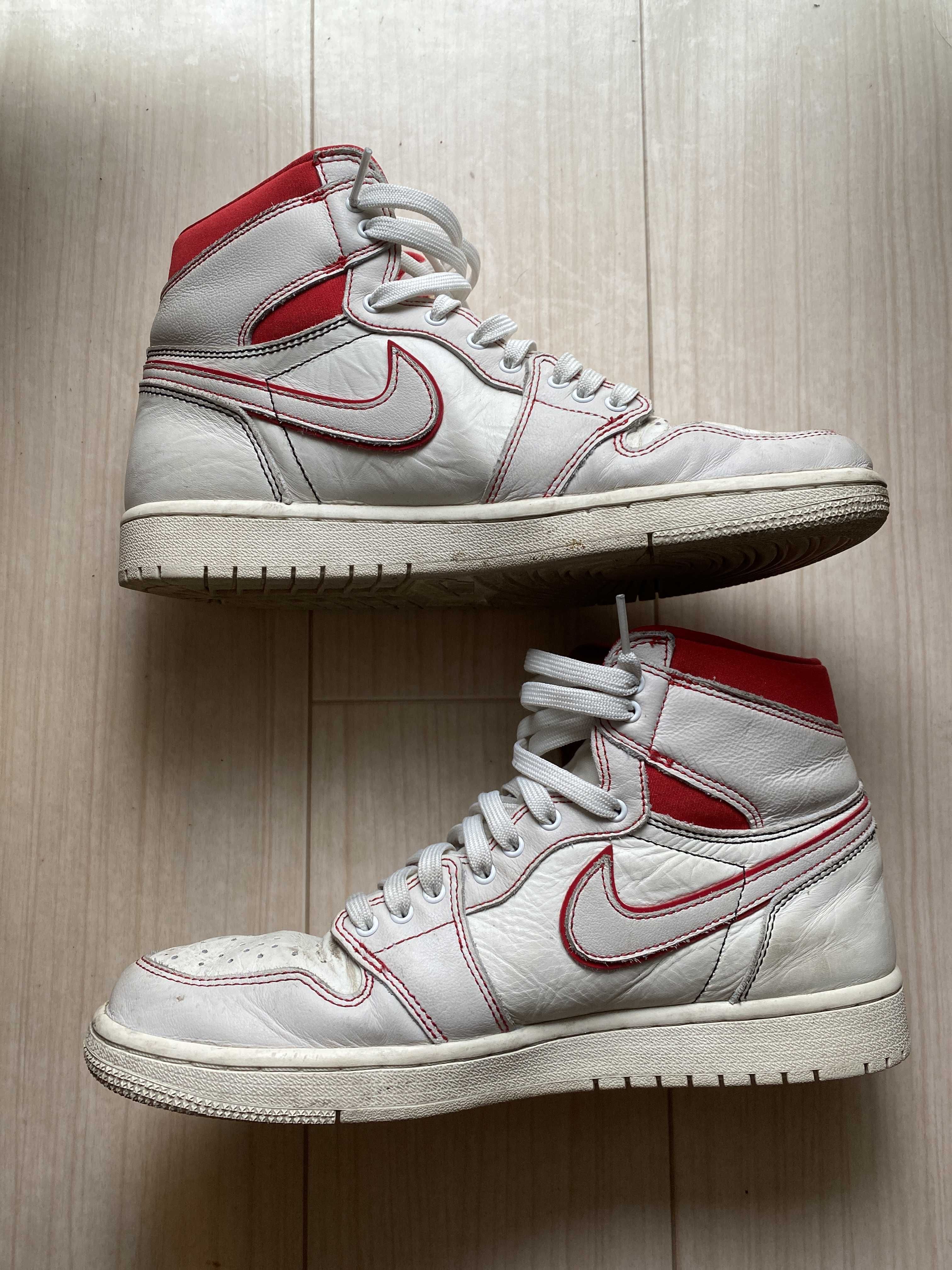 Nike Air Jordan 1 Retro High OG "Sail/University Red"     