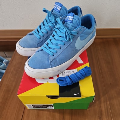 Nike SB Blazer Low GT "Psychic Blue/Signal Blue"