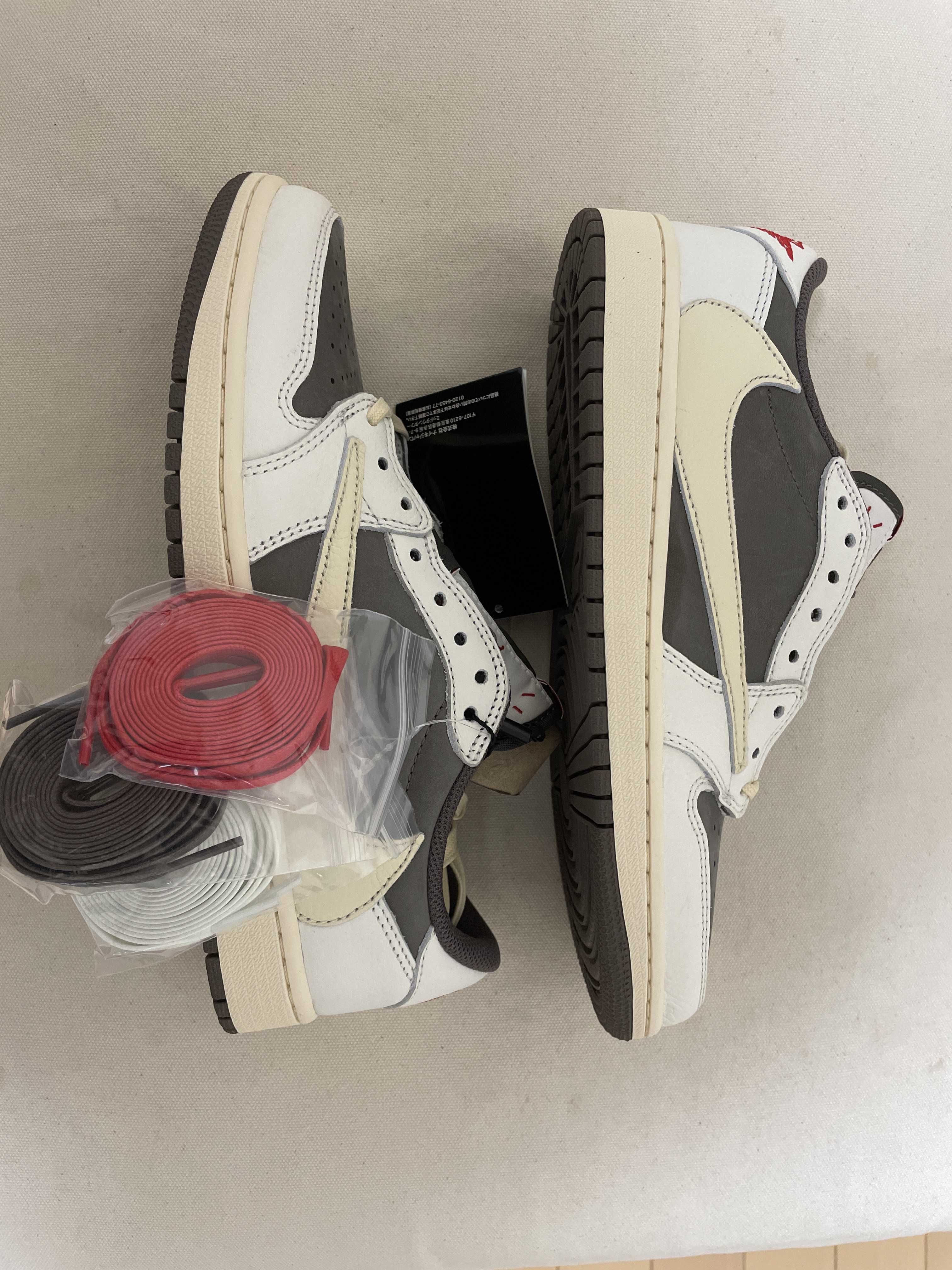 Travis Scott × Nike Air Jordan 1 Low OG SP "Reverse Mocha/Sail and Ridgerock"