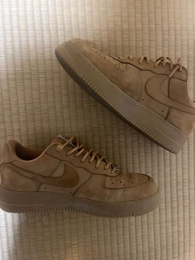 Supreme × Nike Air Force 1 Low "Flax/Wheat"