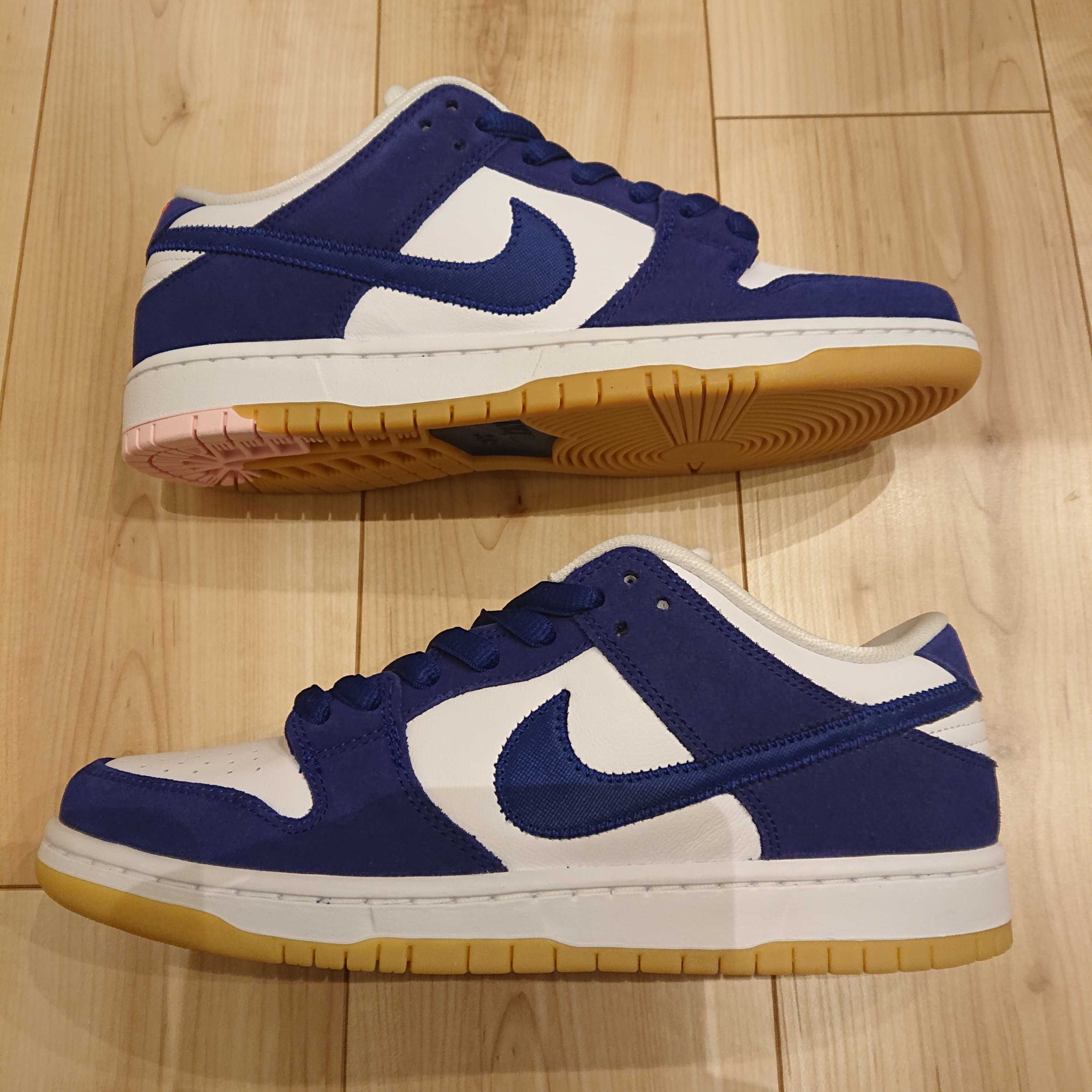 Nike SB Dunk Low "Los Angeles Dodgers/Deep Royal Blue"