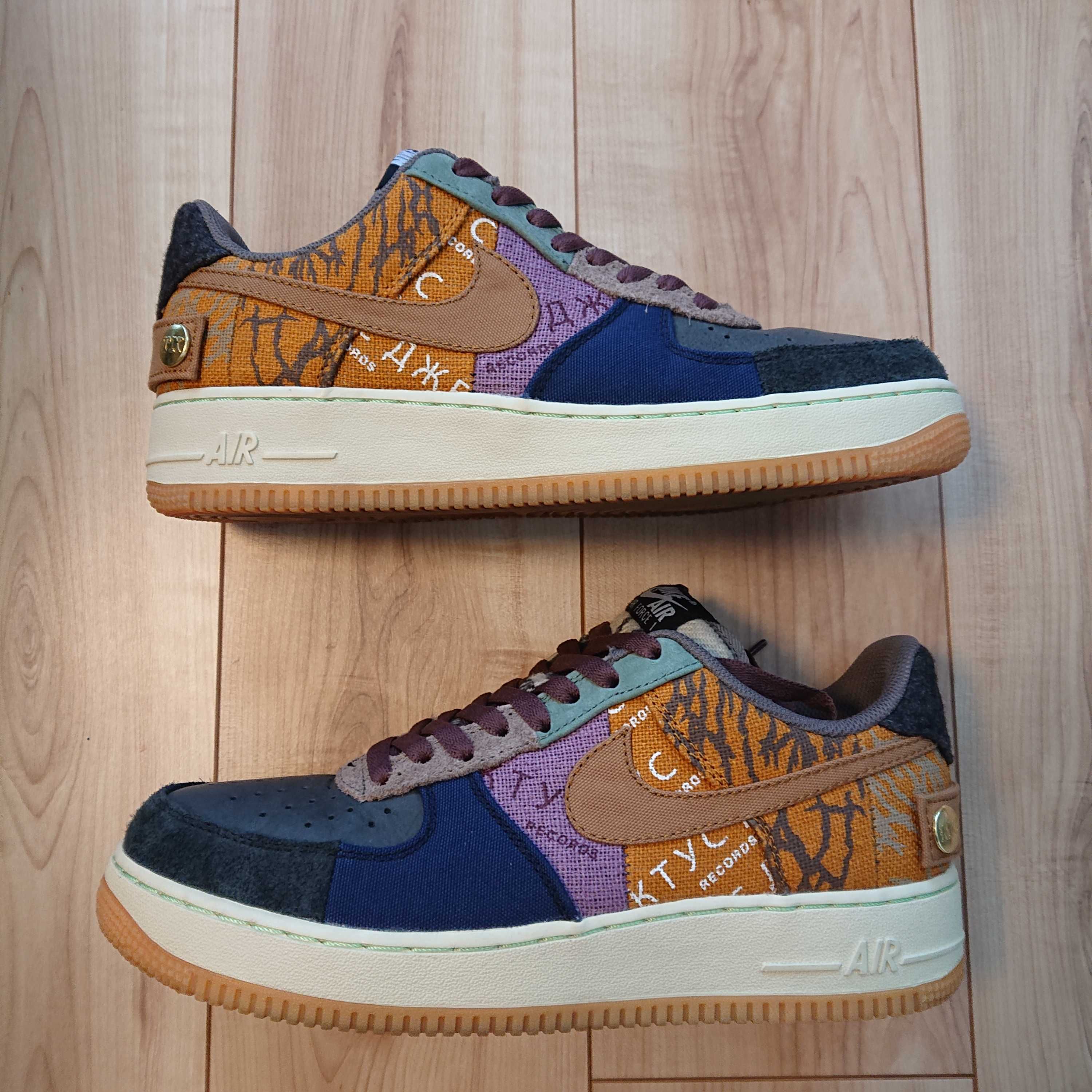 Travis Scott × Nike Air Force 1 Low Cactus Jack "Multi Color"