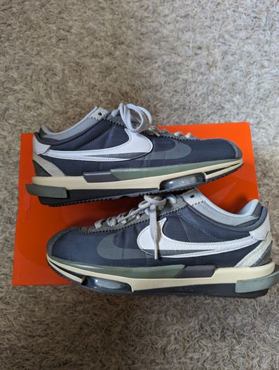 sacai × Nike Zoom Cortez "Iron Grey"