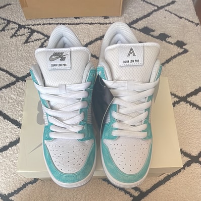 APRIL SKATEBOARDS × Nike SB Dunk Low Pro QS "White and Multi-Color"