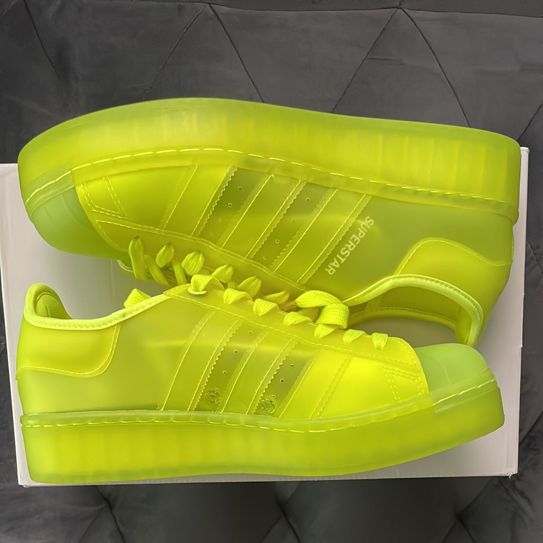 ADIDAS Women's SUPERSTAR JELLY NEON